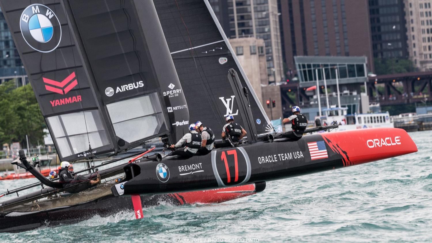 Super Sunday racing at the Louis Vuitton America's Cup World