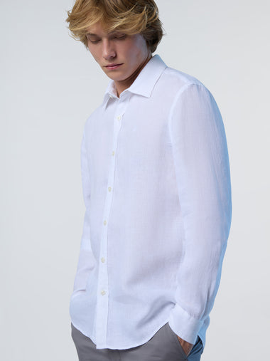 2 | White | shirt-long-sleeve-spread-collar-664300