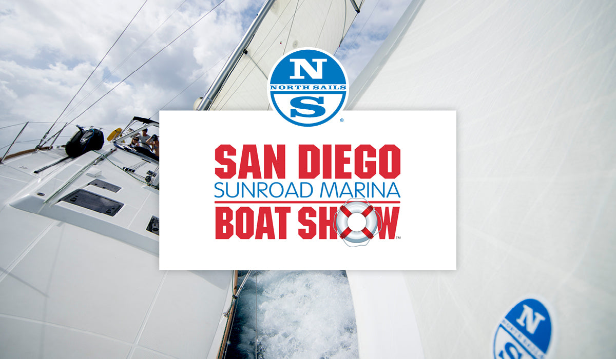 SHOP SAILS AT THE SAN DIEGO BOAT SHOW