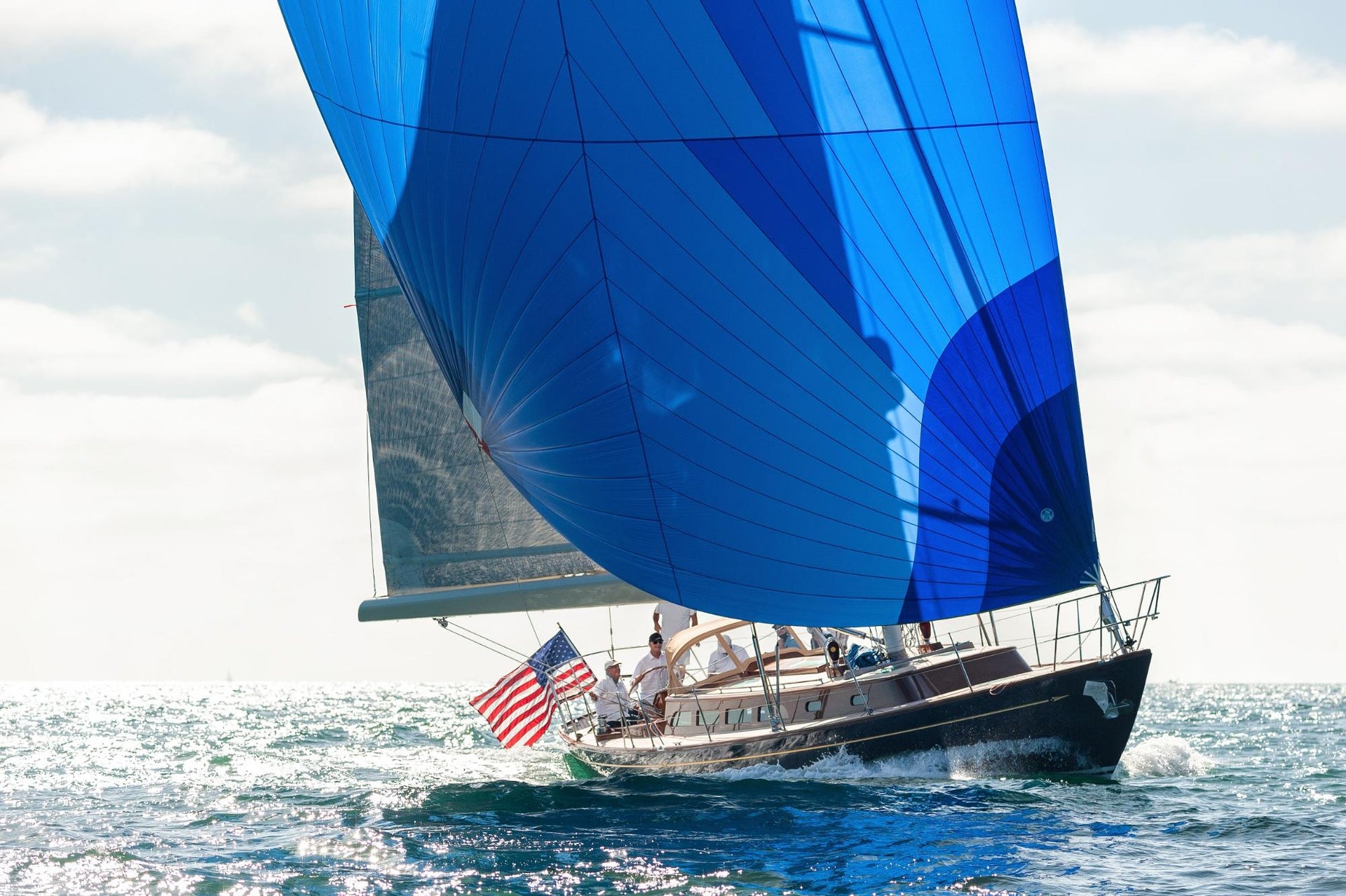 SAILS, SUPPORT, AND SERVICE GO THE DISTANCE
