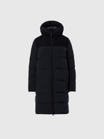 hover | Black | corinth-long-puffer-jacket-010058