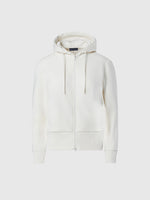 hover | Marshmallow | hooded-full-zip-sweatshirt-091163