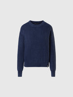 hover | Navy blue | crewneck-knitwear-7gg-095473