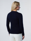 4 | Navy blue | crewneck-12gg-knitwear-095481