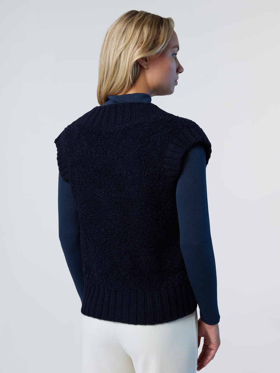 4 | Navy blue | v-neck-vest-5gg-knitwear-095489