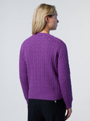 4 | Mauve | v-neck-7gg-knitwear-095491