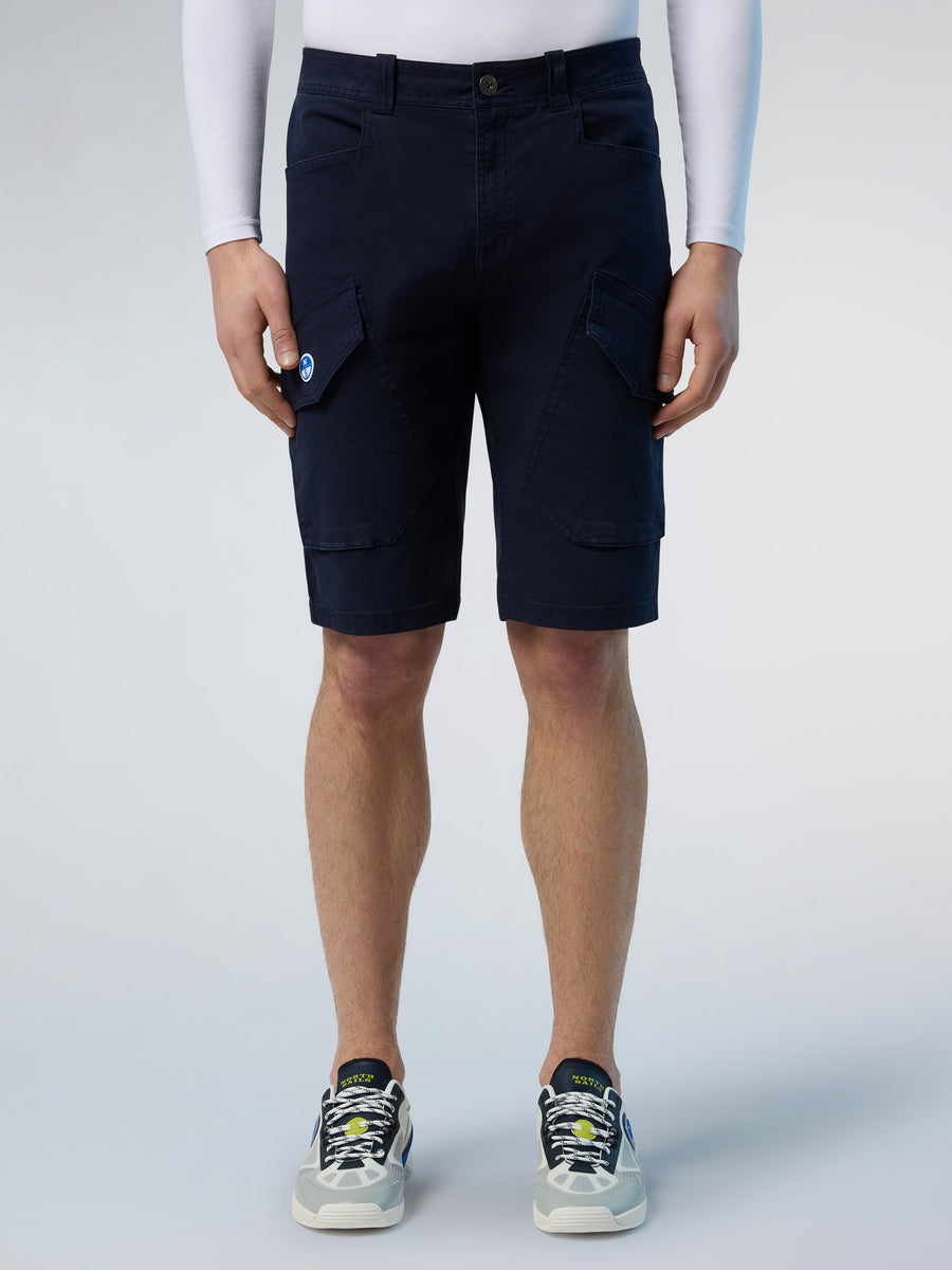 1 | Navy blue | trimmers-canvas-shorts-27m460