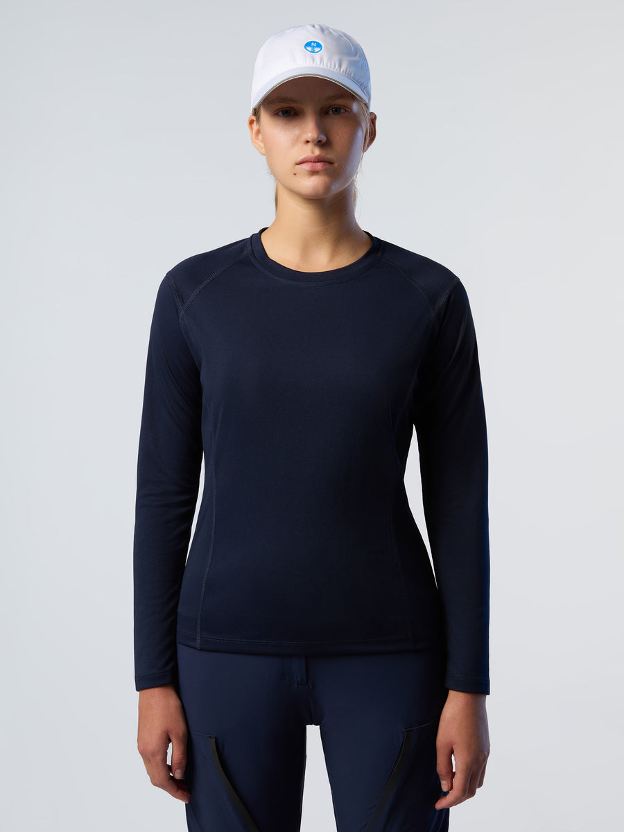 1 | Navy blue | regatta-tech-t-ls-fw-27w107