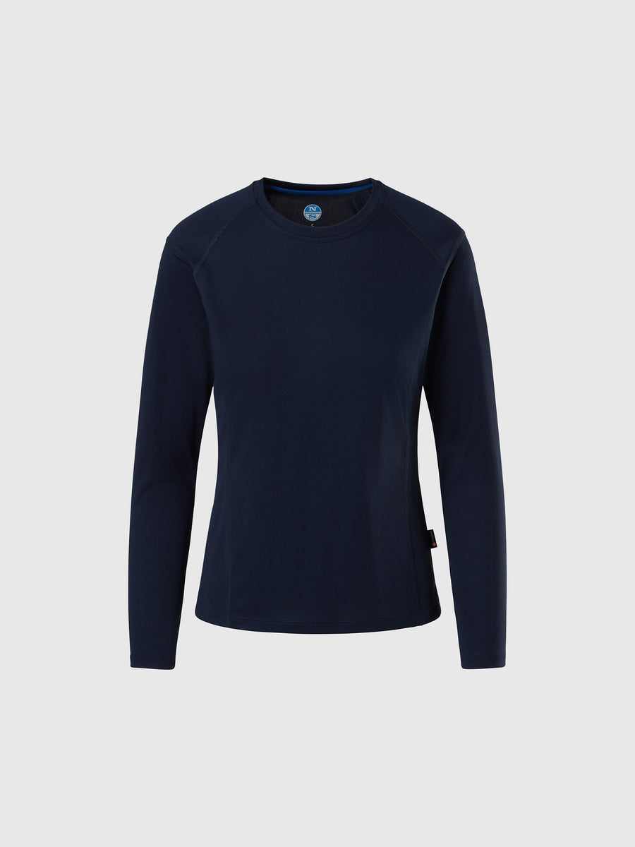 hover | Navy blue | regatta-tech-t-ls-fw-27w107