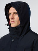 6 | Navy blue | 3-layer-bonded-parka-jacket-401064