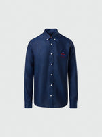 hover | Navy blue | lvdst-shirt-ls-404550