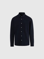 hover | Navy blue | shirt-long-sleeve-regular-spread-collar-664306