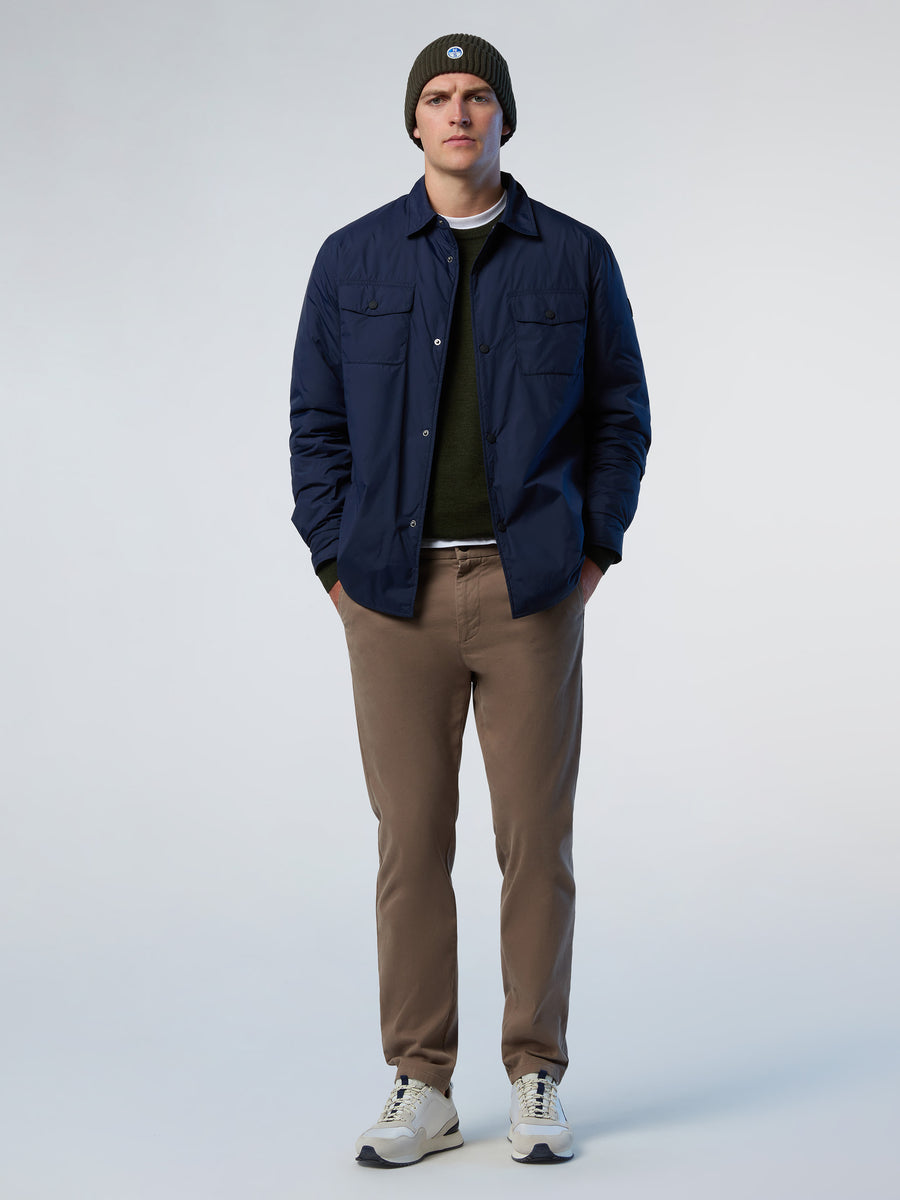 5 | Navy blue | shirt-long-sleeve-regular-spread-collar-664345