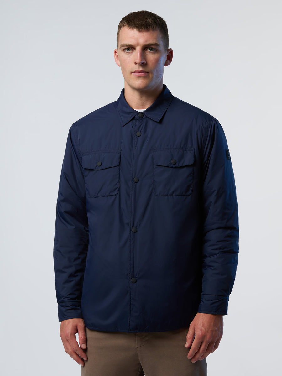 1 | Navy blue | shirt-long-sleeve-regular-spread-collar-664345