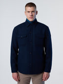 1 | Navy blue | shirt-long-sleeve-regular-wpocket-664362