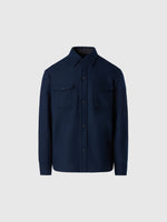 hover | Navy blue | shirt-long-sleeve-regular-wpocket-664362