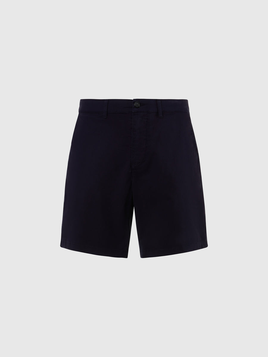 hover | Navy blue | star-regular-fit-chino-short-trouser-673097