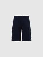 hover | Navy blue | america-s-regular-fit-cargo-short-trouser-673098