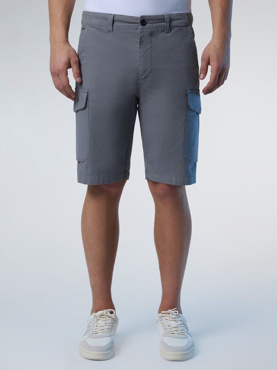 1 | Slate grey | america-s-regular-fit-cargo-short-trouser-673098