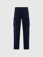 hover | Navy blue | america-regular-fit-cargo-long-trouser-673127