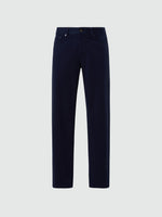 hover | Navy blue | stripe-regular-5-pocket-long-trouser-673129