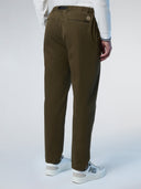 4 | Olive night | regular-fit-chino-welastic-waist-long-trouser-673139