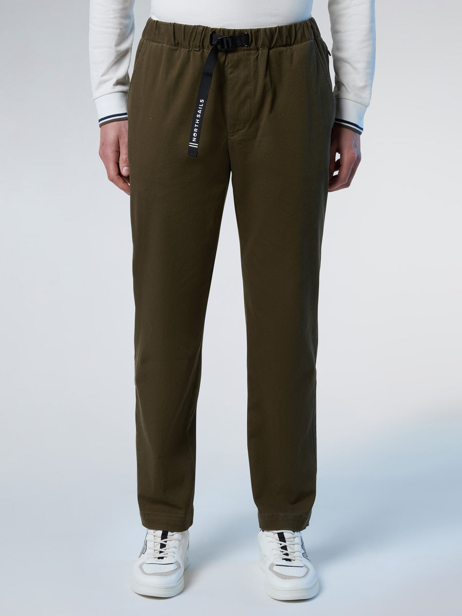 1 | Olive night | regular-fit-chino-welastic-waist-long-trouser-673139