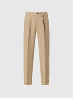 hover | Chino beige | newport-regular-fit-chino-wpleats-long-trouser-673140