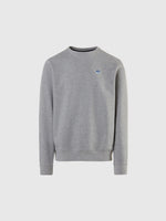 hover | Grey melange | basic-crewneck-sweatshirt-691220
