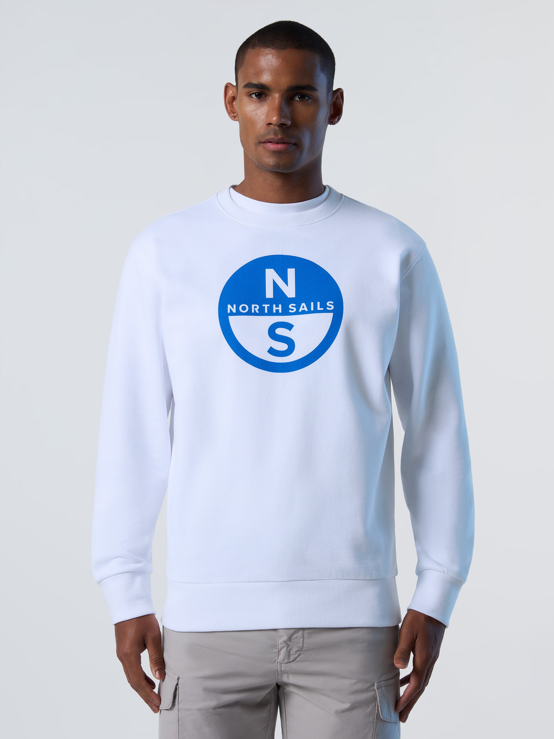 Grey and hotsell blue sweatshirt