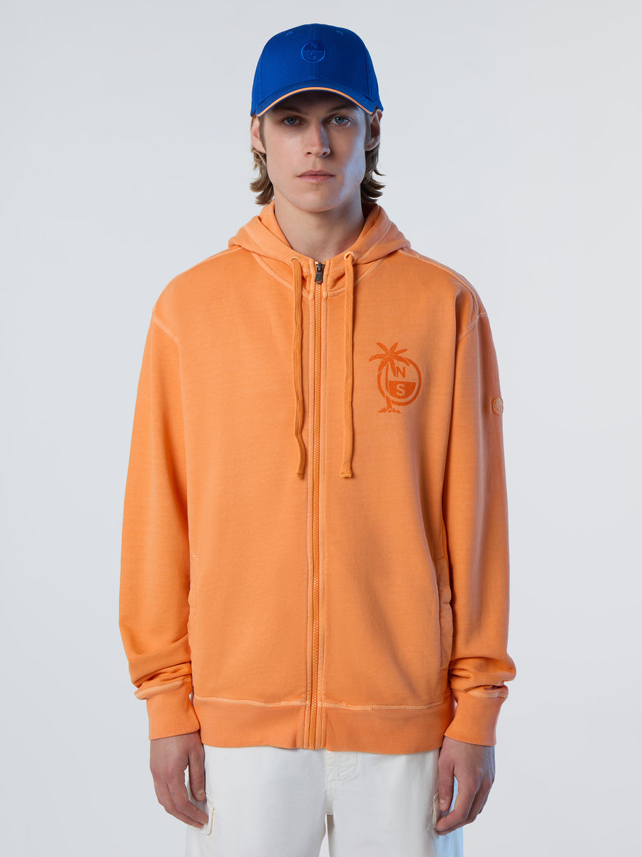 1 | Tangerine | hooded-full-zip-sweatshirt-691251