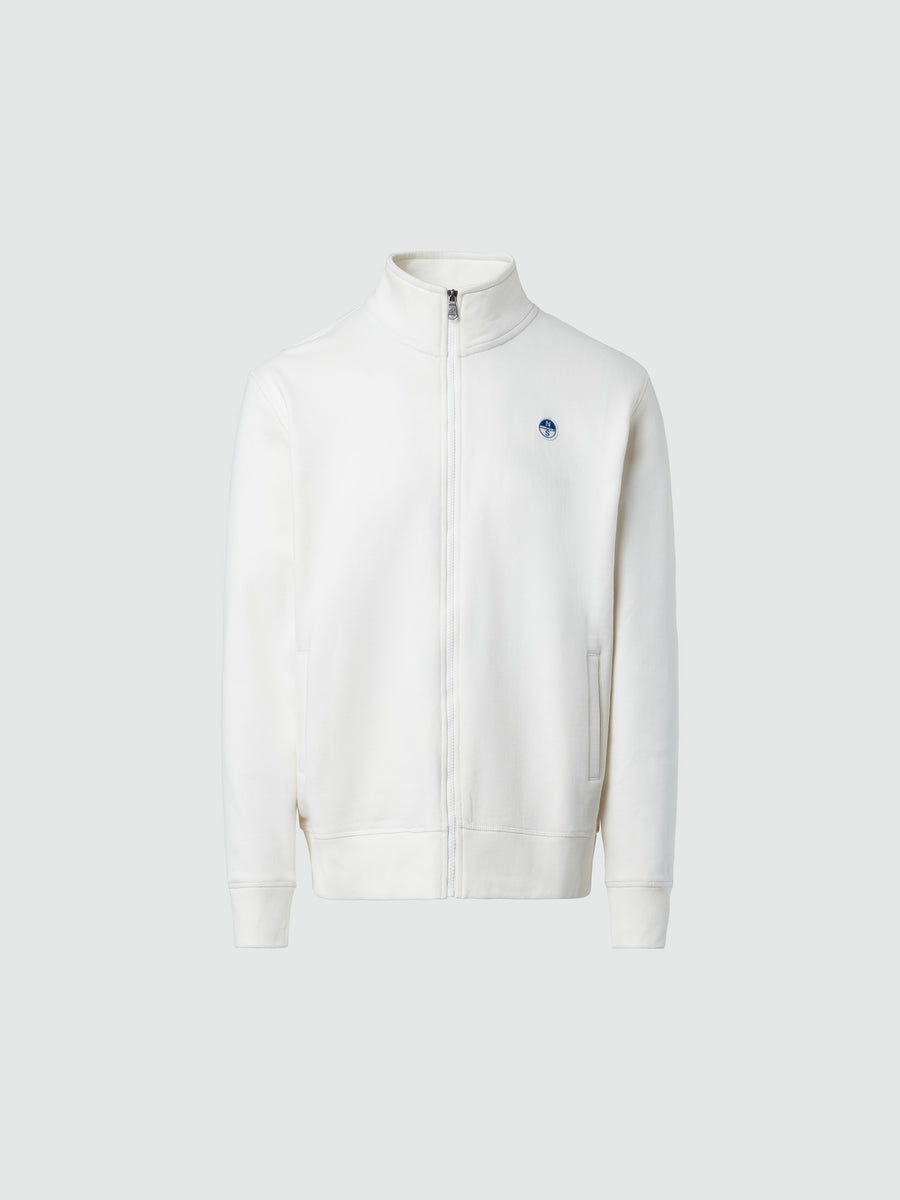 hover | Marshmallow | full-zip-sweatshirt-wlogo-691256