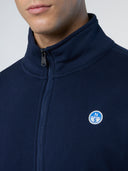 6 | Navy blue | full-zip-sweatshirt-wlogo-691256