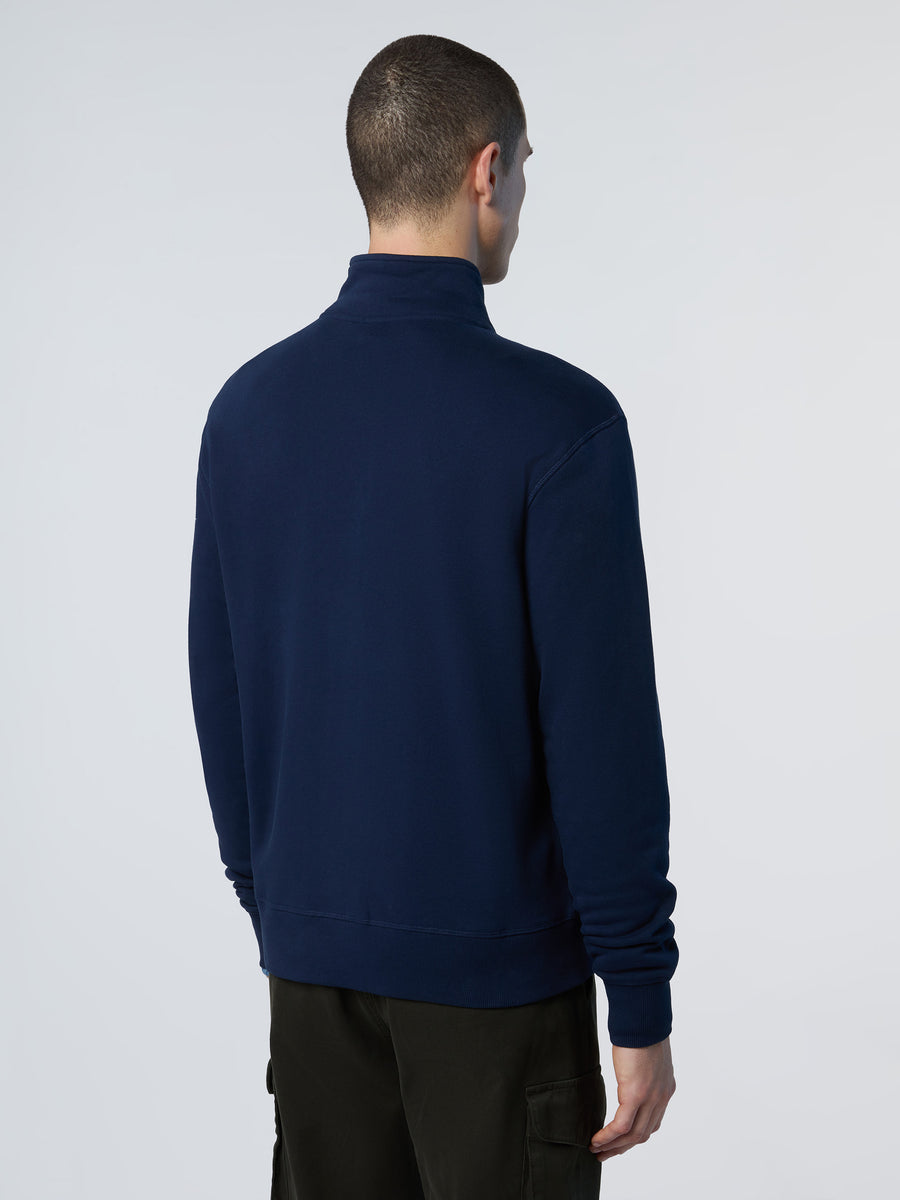 4 | Navy blue | full-zip-sweatshirt-wlogo-691256