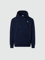 hover | Navy blue | hooded-sweatshirt-wlogo-691257