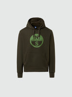 hover | Forest green | hooded-sweatshirt-wgraphic-691258