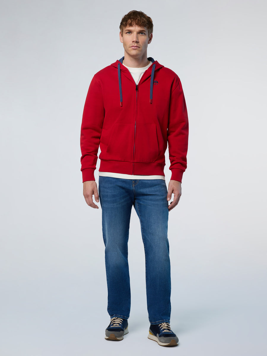 5 | Red lava | hooded-full-zip-sweatshirt-wlogo-691260