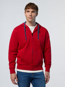 2 | Red lava | hooded-full-zip-sweatshirt-wlogo-691260