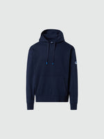 hover | Navy blue | hooded-sweatshirt-wlogo-691262