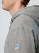 6 | Medium grey melange | hooded-sweatshirt-wlogo-691262