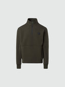 hover | Forest green | full-zip-sweatshirt-wlogo-691269