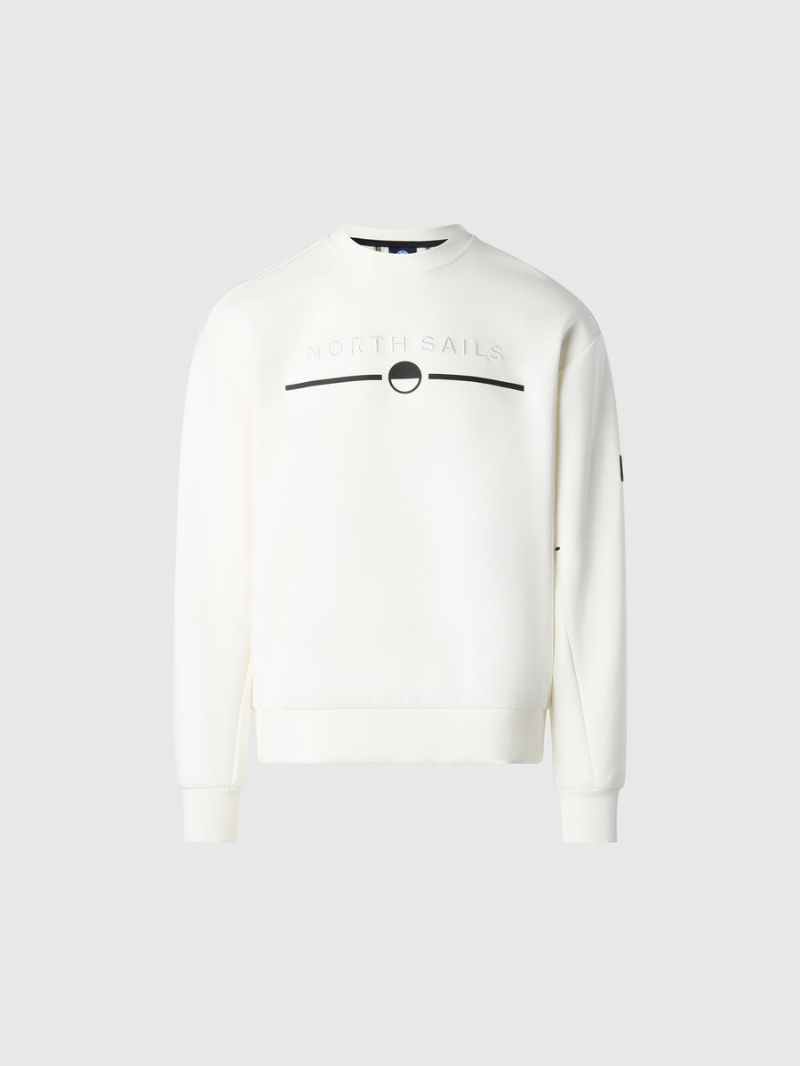 hover | Marshmallow | crewneck-sweatshirt-wembroidery-691271