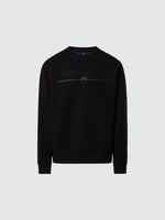 hover | Black | crewneck-sweatshirt-wembroidery-691271