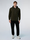 5 | Forest green | hooded-full-zip-sweatshirt-wpocket-691274