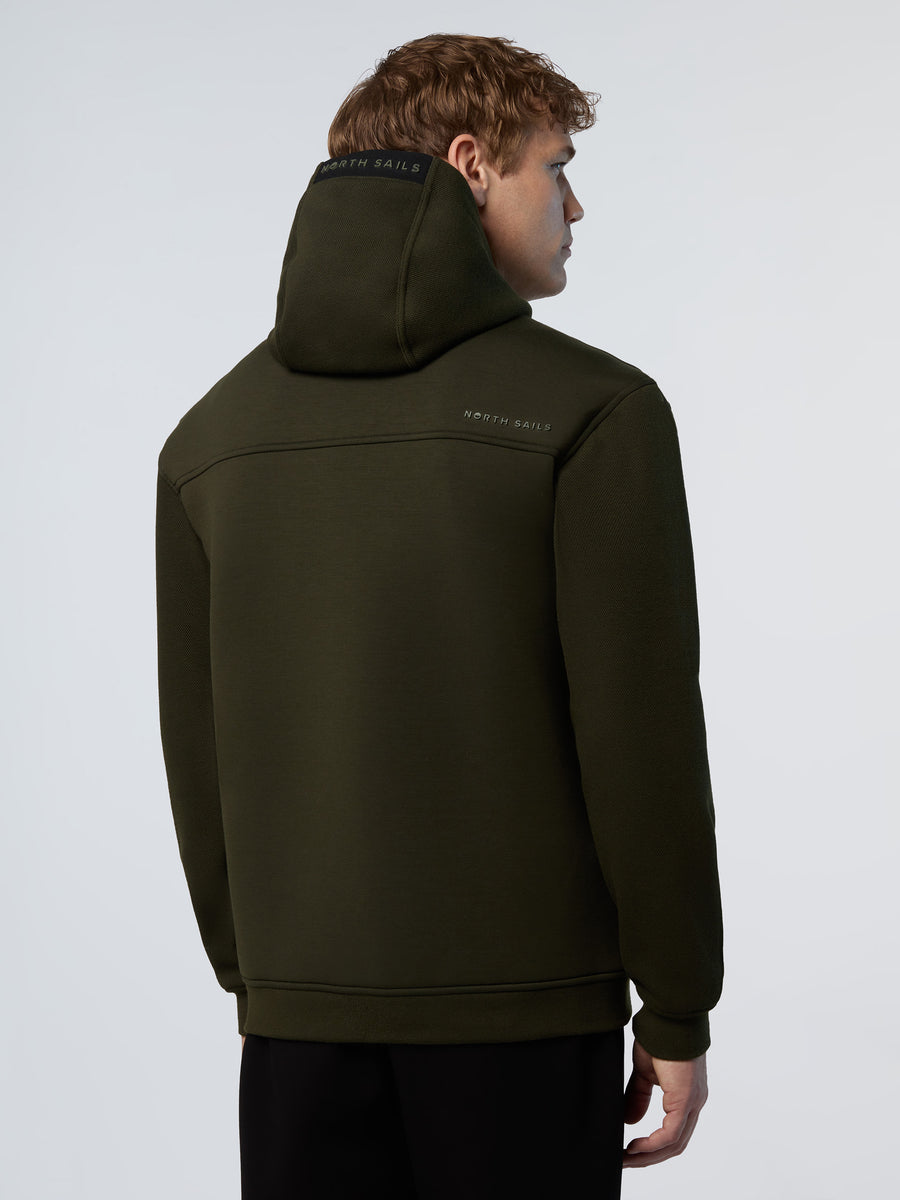 4 | Forest green | hooded-full-zip-sweatshirt-wpocket-691274