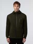 1 | Forest green | hooded-full-zip-sweatshirt-wpocket-691274