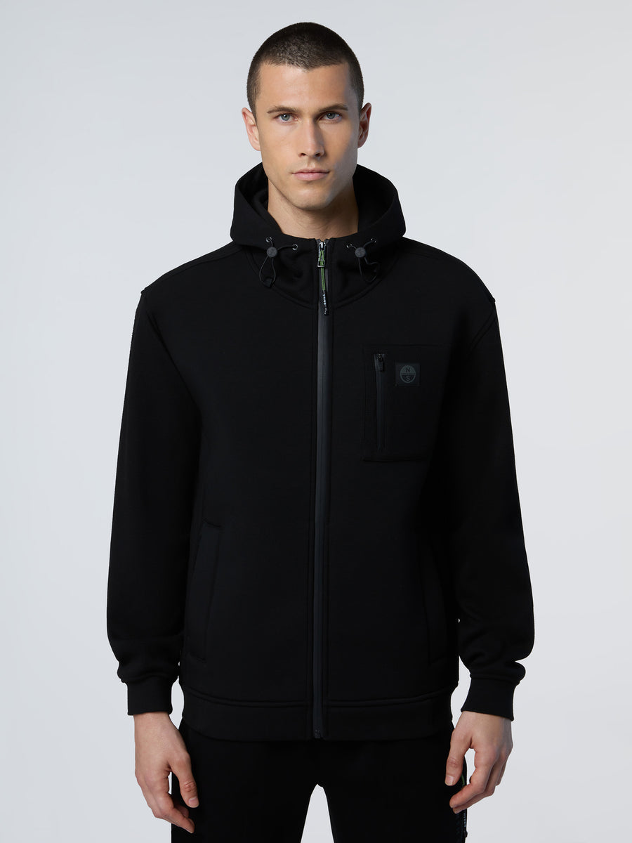 1 | Black | hooded-full-zip-sweatshirt-wpocket-691274