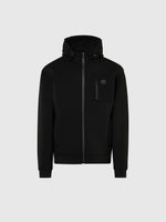 hover | Black | hooded-full-zip-sweatshirt-wpocket-691274