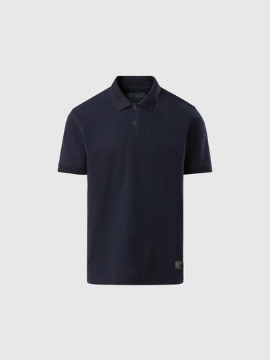 hover | Navy blue | polo-short-sleeve-692029