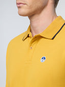 6 | Golden spice | polo-short-sleeve-collar-wstriped-in-contrast-692452